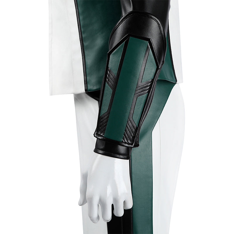 Superman Green Lantern White Suit Cosplay Costume Legacy Green Lantern Outfit Hallowenn ACcosplay