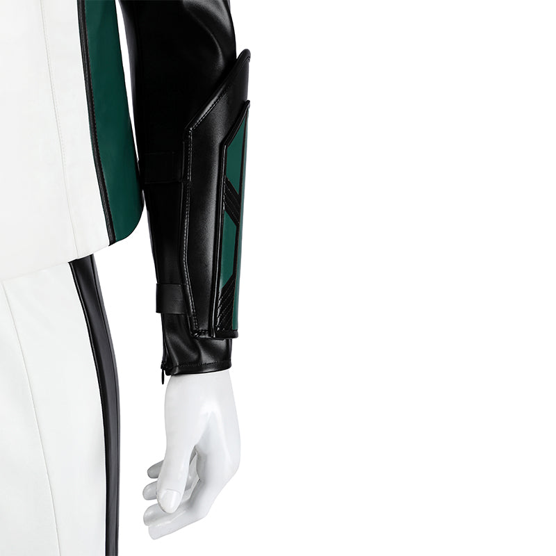 Superman Green Lantern White Suit Cosplay Costume Legacy Green Lantern Outfit Hallowenn ACcosplay