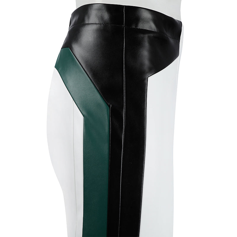 Superman Green Lantern White Suit Cosplay Costume Legacy Green Lantern Outfit Hallowenn ACcosplay