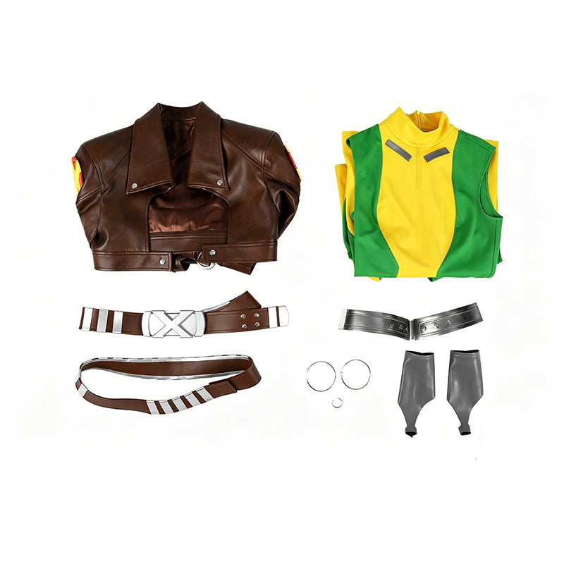 Marvel Rivals Rogue Cosplay Costume Rogue Halloween Carnival Outfit Accosplay