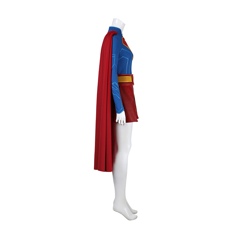Superhero Legacy Girl of Steel Cosplay Costume Halloween Outfit ACcosplay