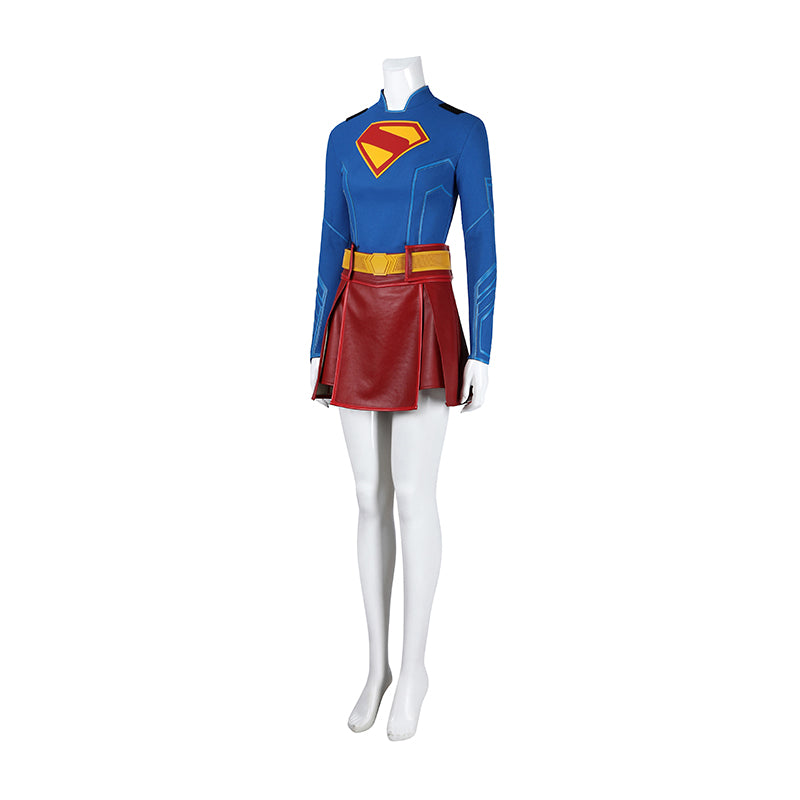 Superhero Legacy Girl of Steel Cosplay Costume Halloween Outfit ACcosplay