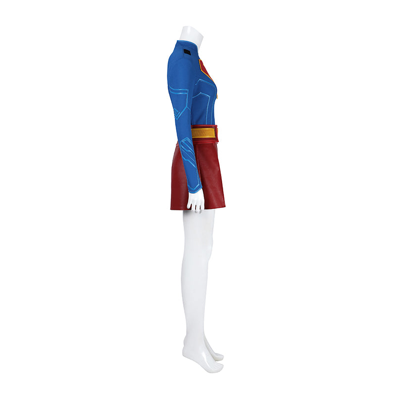 Superhero Legacy Girl of Steel Cosplay Costume Halloween Outfit ACcosplay