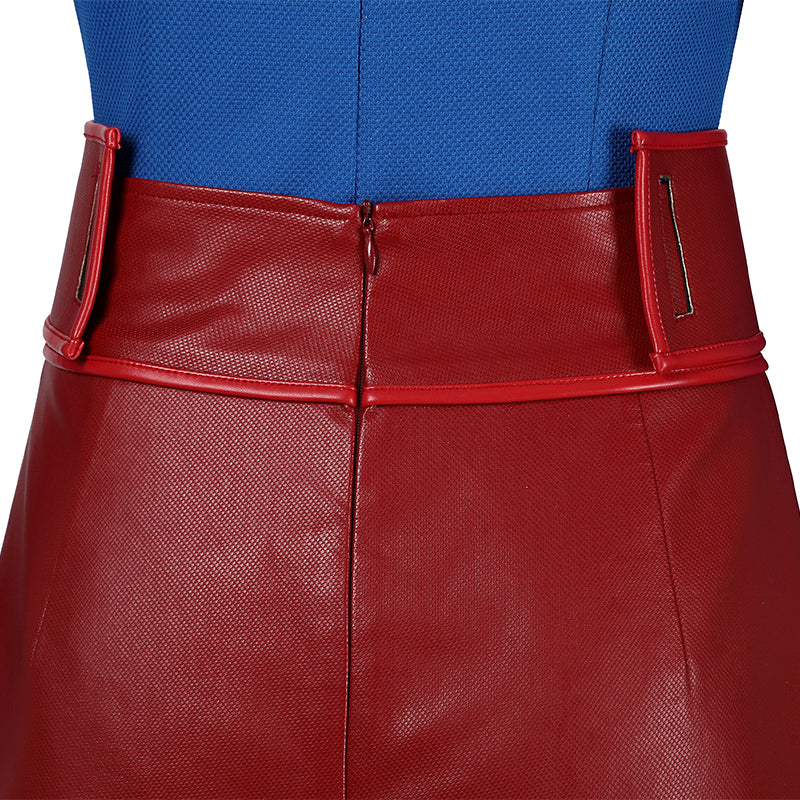 Superhero Legacy Girl of Steel Cosplay Costume Halloween Outfit ACcosplay