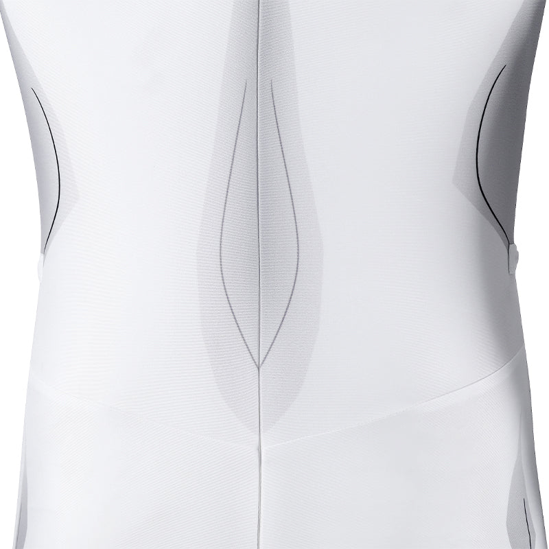 Invincible Mark Grayson Viltrumite Cosplay Costume White Jumpsuit with Apron ACcosplay