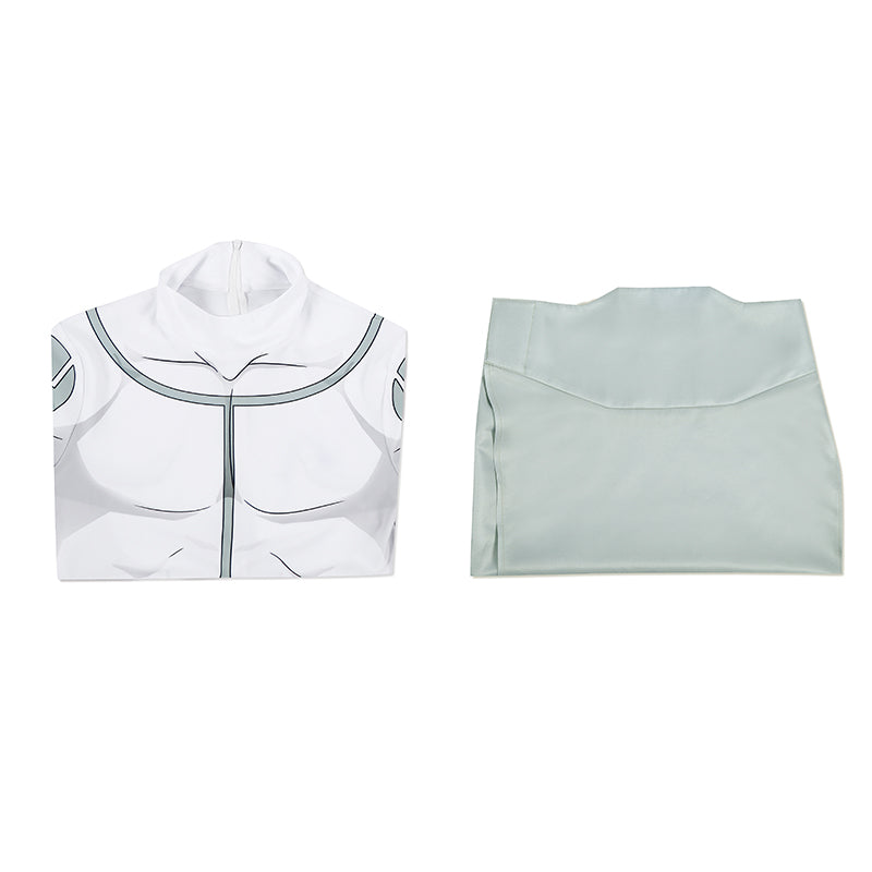 Invincible Mark Grayson Viltrumite Cosplay Costume White Jumpsuit with Apron ACcosplay