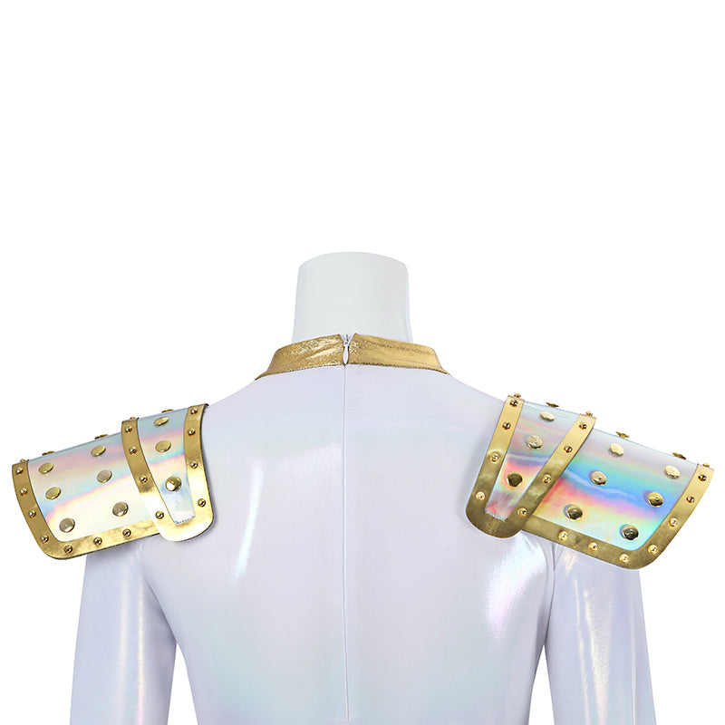 Kpop Demon Hunters Zoey Cosplay Costume Golden White Performance Dance Halloween Suit
