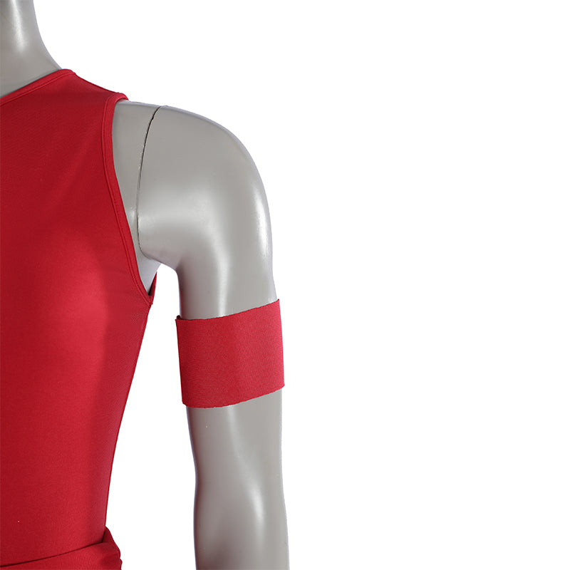 Elektra Natchios Cosplay Costume Daredevil Comics Red Ninja Halloween Outfit ACcosplay