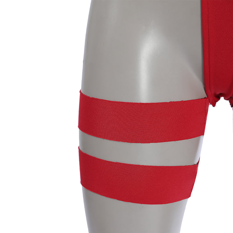 Elektra Natchios Cosplay Costume Daredevil Comics Red Ninja Halloween Outfit ACcosplay