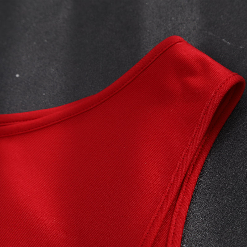 Elektra Natchios Cosplay Costume Daredevil Comics Red Ninja Halloween Outfit ACcosplay