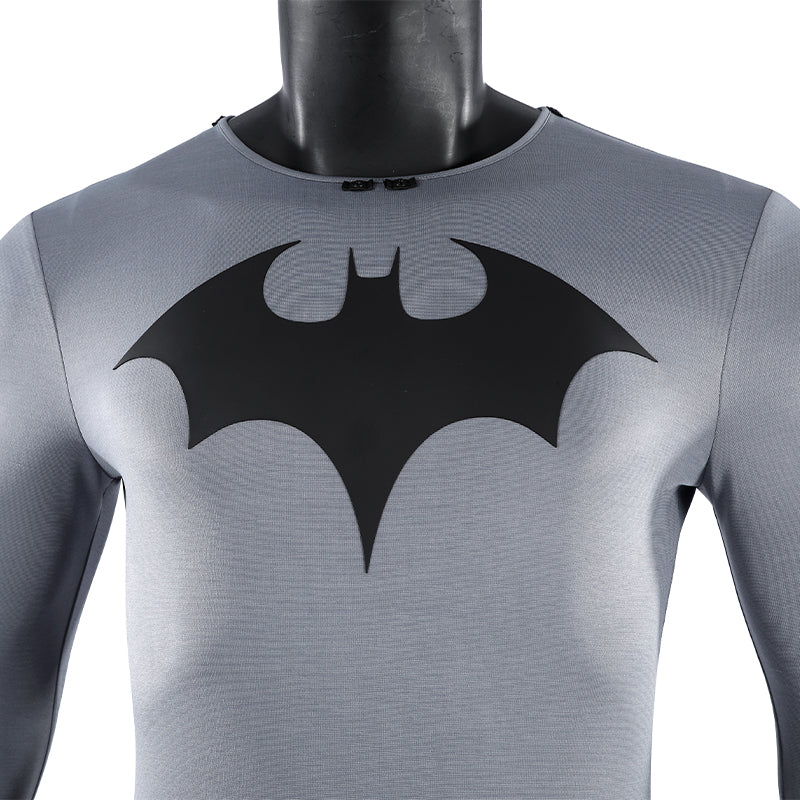 Batman: Hush Cosplay Costume Jumpsuit Halloween Outfit With Cape ACcosplay