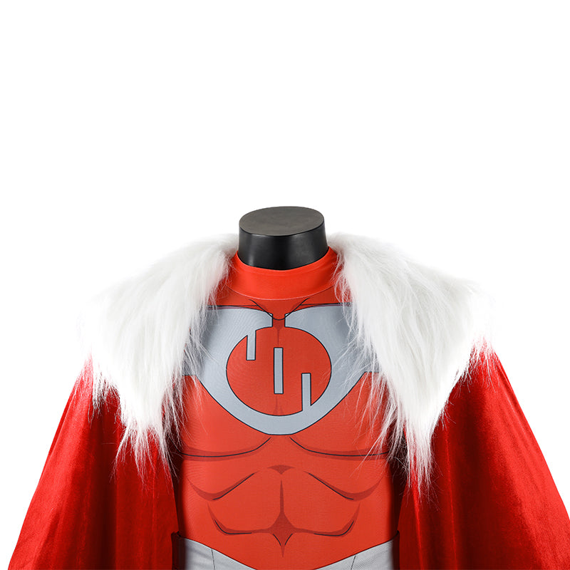 Ver2 Invincible Season 4 Thragg Cosplay Costume Cape With Fur Collar ACcosplay