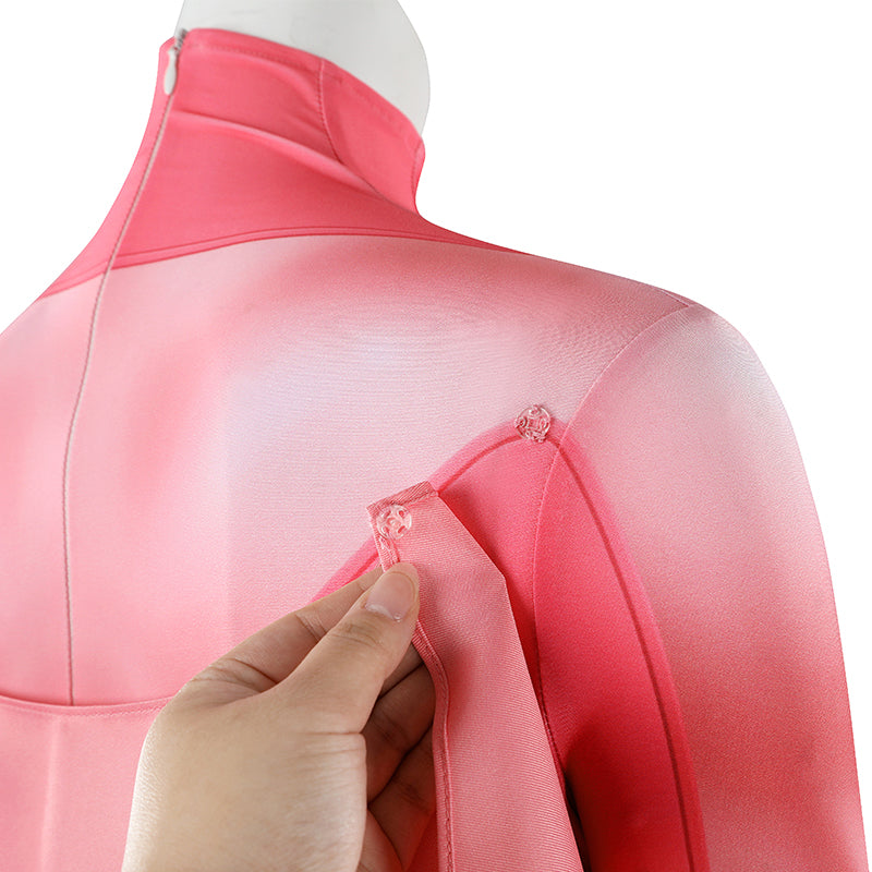 Invincible Season 4 Atom Eve Cosplay Costume Halloween Pink Jumpsuit ACcosplay