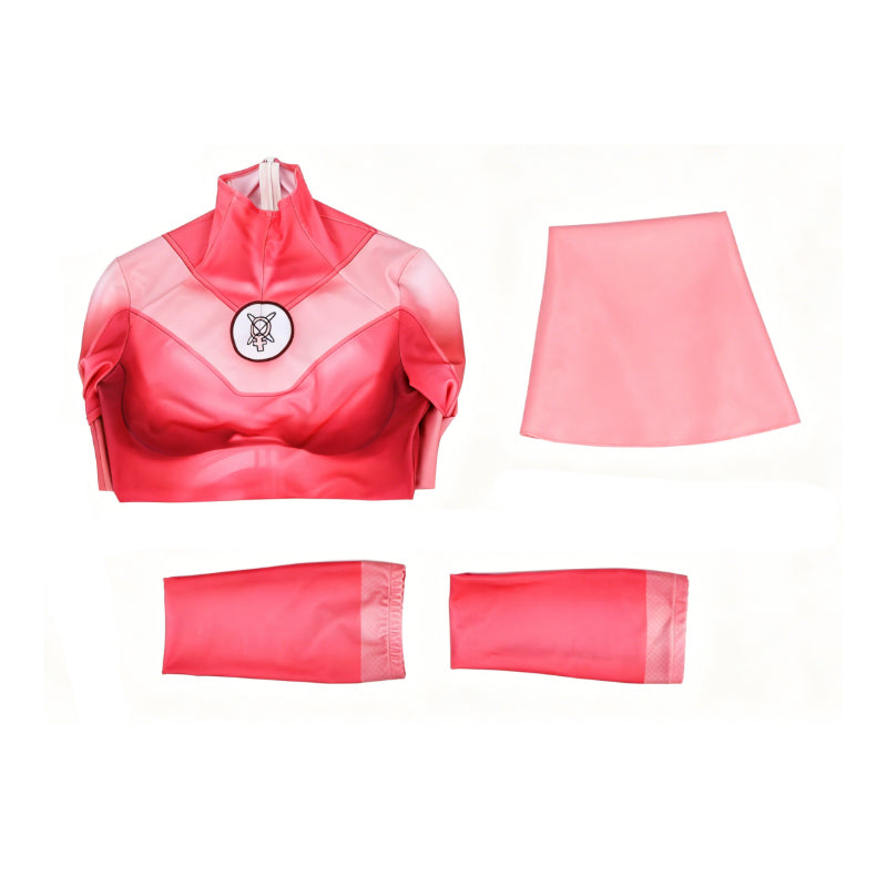Invincible Season 4 Atom Eve Cosplay Costume Halloween Pink Jumpsuit ACcosplay