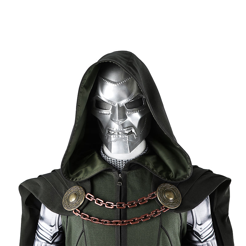 New Avengers 5 Doomsday Doctor Doom Cosplay Costume Halloween Jumpsuit Accosplay