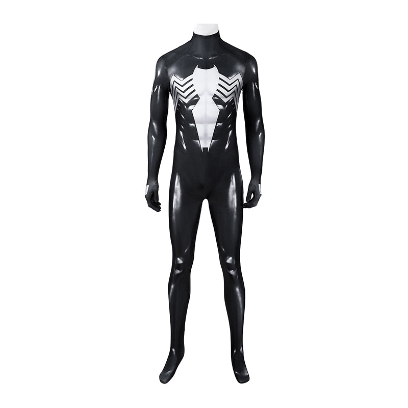 Marvel's Spider-Man 2 Peter Parker Cosplay Costume Classic Black Suit Halloween Outfit ACcosplay