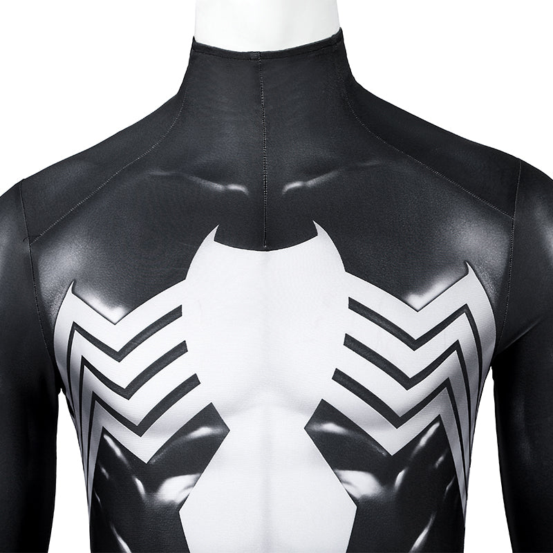 Marvel's Spider-Man 2 Peter Parker Cosplay Costume Classic Black Suit Halloween Outfit ACcosplay