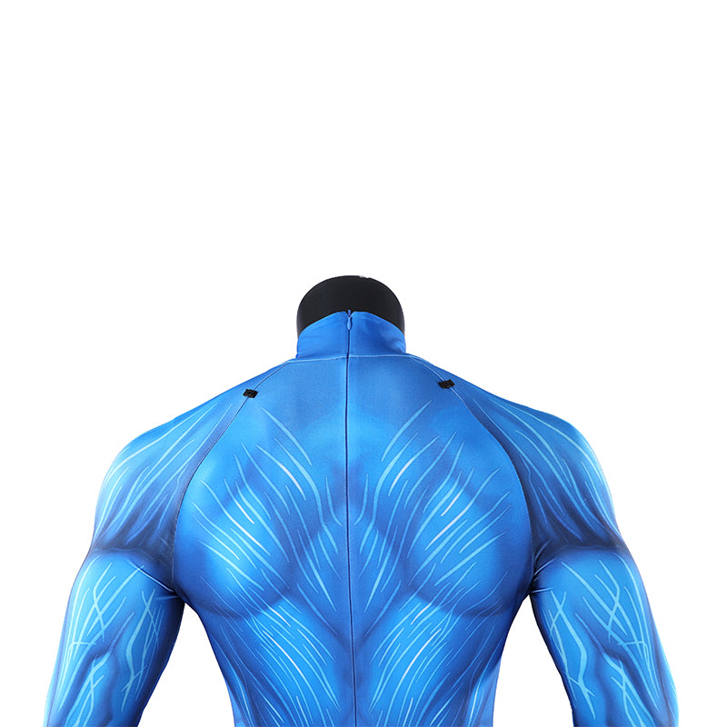 Masters of the Universe Skeletor Cosplay Costume Blue Jumpsuit With Cape ACcosplay