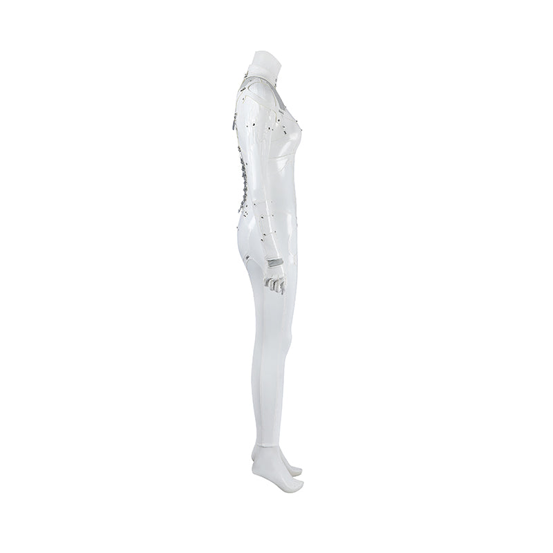 Stellar Blade Blood Rain Eve Cosplay Costume White Halloween Outfit ACcosplay
