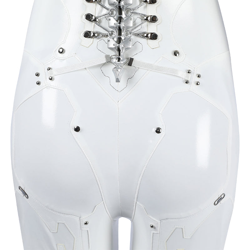Stellar Blade Blood Rain Eve Cosplay Costume White Halloween Outfit ACcosplay