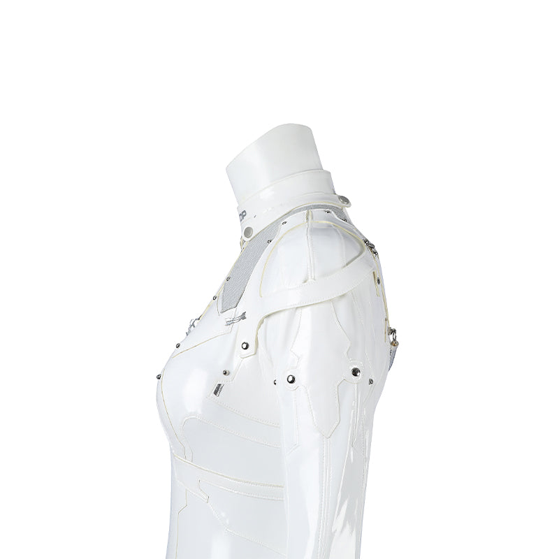 Stellar Blade Blood Rain Eve Cosplay Costume White Halloween Outfit ACcosplay