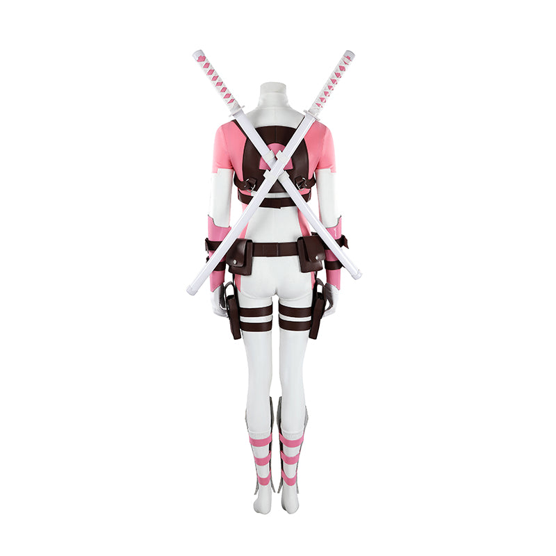 Gwenpool Cosplay Costume Gwen Stacy Halloween Woman Outfit ACcosplay
