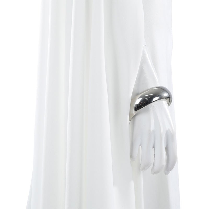 Leia Cosplay Star Wars A New Hope Leia Cosplay Costume White  Dress ACcosplay
