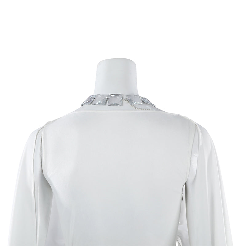 Leia Cosplay Star Wars A New Hope Leia Cosplay Costume White  Dress ACcosplay