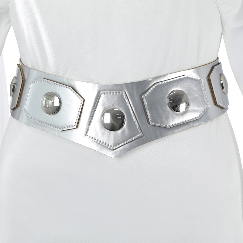 Leia Cosplay Star Wars A New Hope Leia Cosplay Costume White  Dress ACcosplay