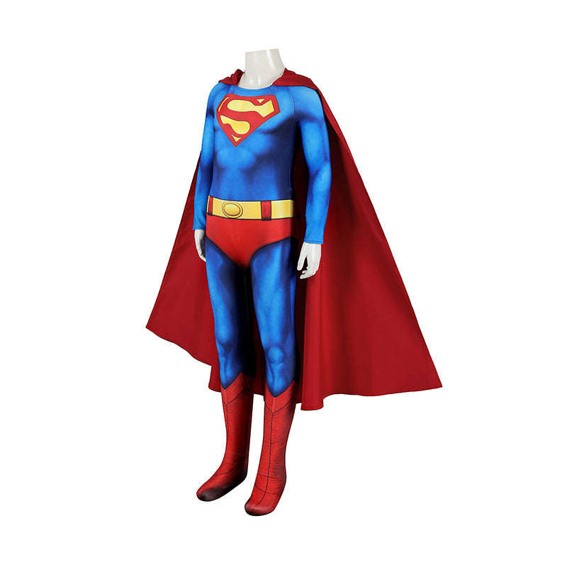 Kids Superman 1978 moive Christopher Reeve Clark Kent Cosplay Costume ACcosplay