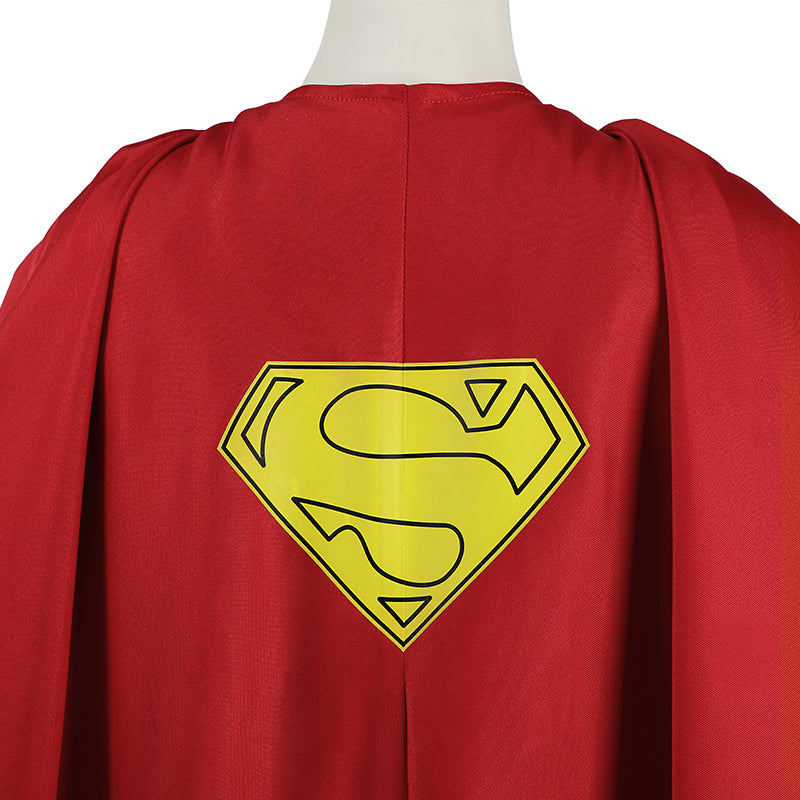 Kids Superman 1978 moive Christopher Reeve Clark Kent Cosplay Costume ACcosplay