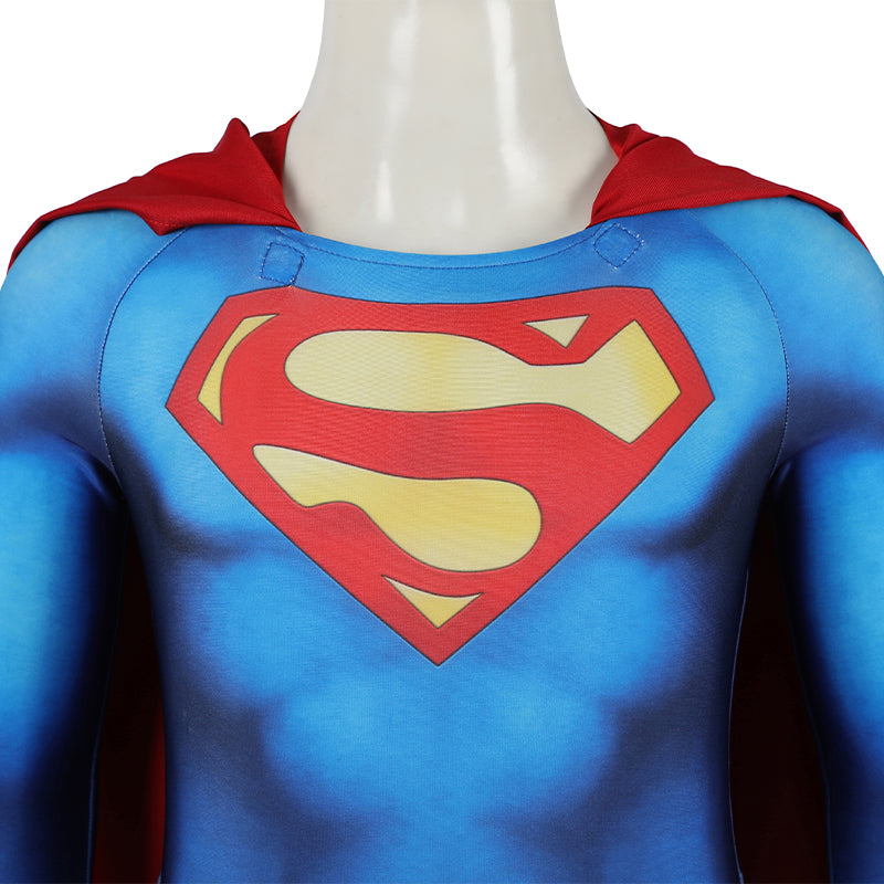 Kids Superman 1978 moive Christopher Reeve Clark Kent Cosplay Costume ACcosplay