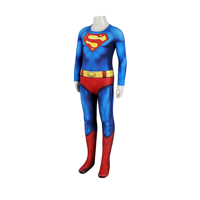 Kids Superman 1978 moive Christopher Reeve Clark Kent Cosplay Costume ACcosplay