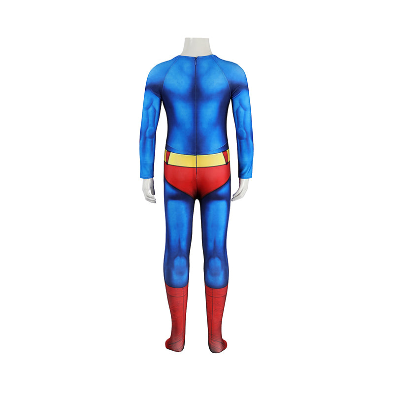 Kids Superman 1978 moive Christopher Reeve Clark Kent Cosplay Costume ACcosplay