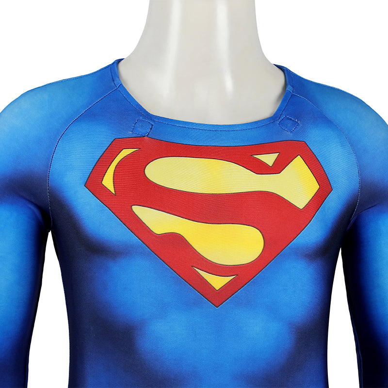 Kids Superman 1978 moive Christopher Reeve Clark Kent Cosplay Costume ACcosplay