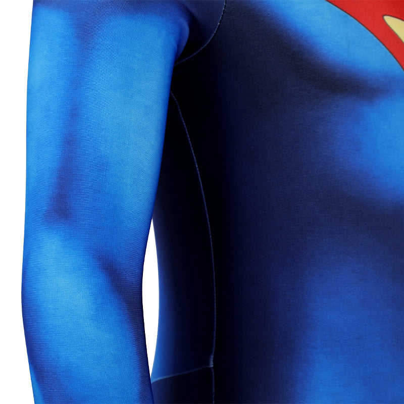 Kids Superman 1978 moive Christopher Reeve Clark Kent Cosplay Costume ACcosplay