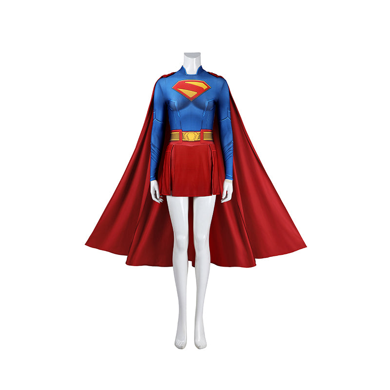 Superman Legacy Supergirl Legacy Girl Of Steel Jumpsuit Halloween Suit ACcosplay