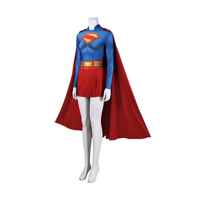 Superman Legacy Supergirl Legacy Girl Of Steel Jumpsuit Halloween Suit ACcosplay