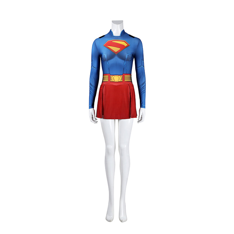 Superman Legacy Supergirl Legacy Girl Of Steel Jumpsuit Halloween Suit ACcosplay