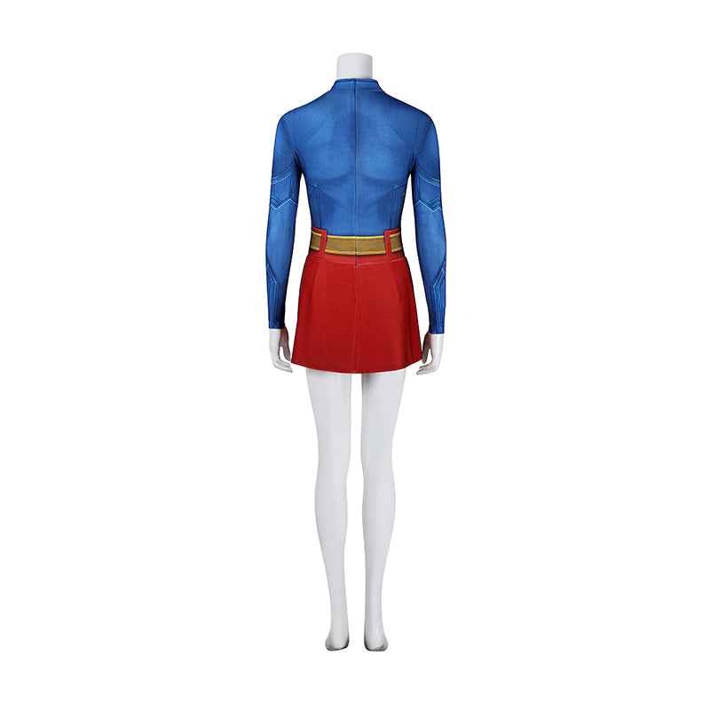 Superman Legacy Supergirl Legacy Girl Of Steel Jumpsuit Halloween Suit ACcosplay