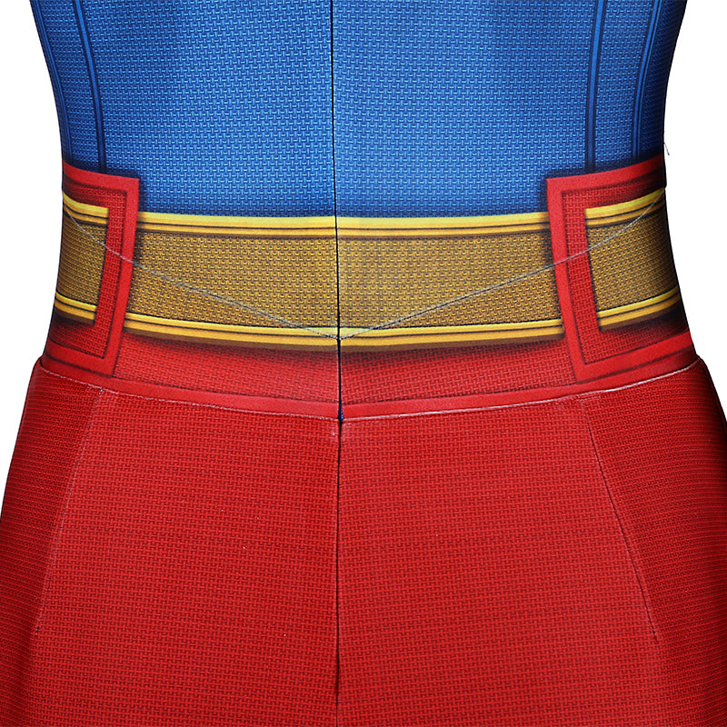 Superman Legacy Supergirl Legacy Girl Of Steel Jumpsuit Halloween Suit ACcosplay