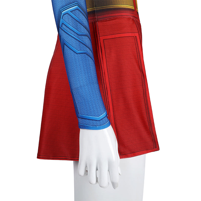 Superman Legacy Supergirl Legacy Girl Of Steel Jumpsuit Halloween Suit ACcosplay