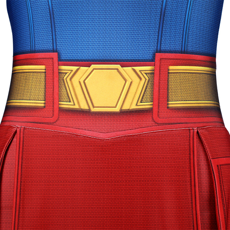 Superman Legacy Supergirl Legacy Girl Of Steel Jumpsuit Halloween Suit ACcosplay