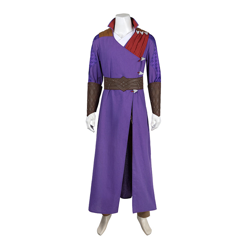 Baldur's Gate Gale·Dekarios Cosplay Costume Purple Halloween Outfit ACcosplay