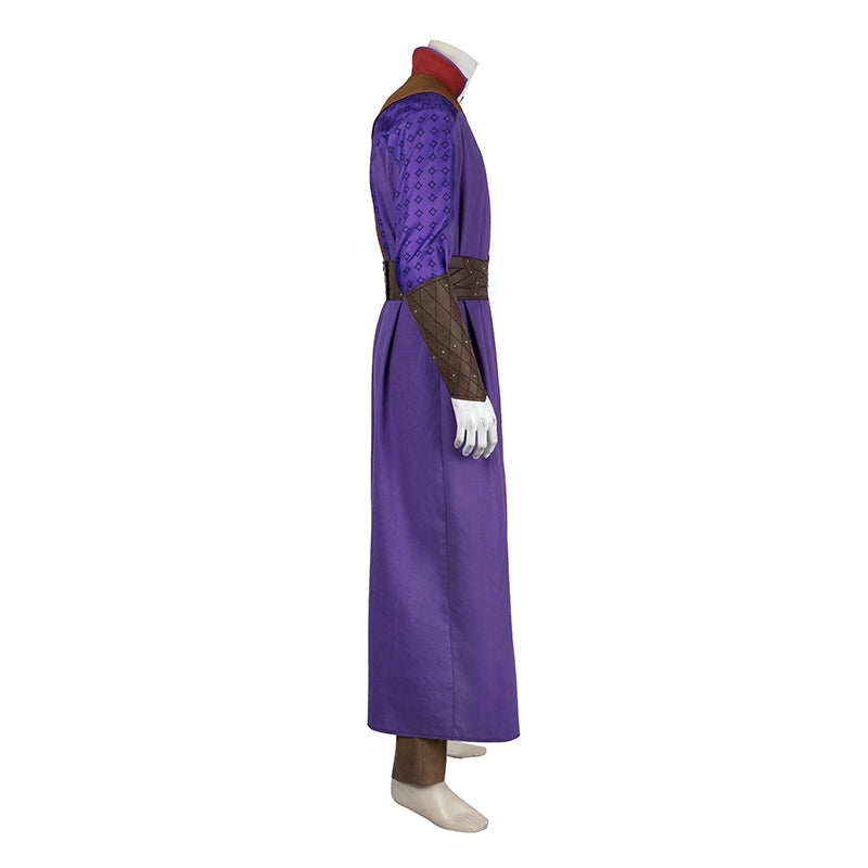 Baldur's Gate Gale·Dekarios Cosplay Costume Purple Halloween Outfit ACcosplay