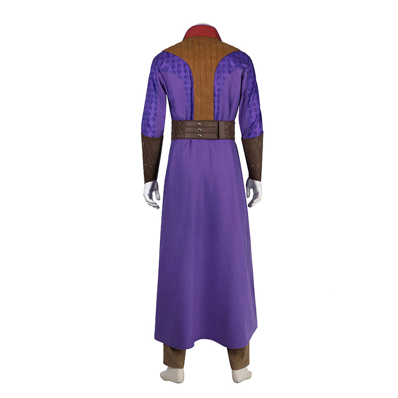 Baldur's Gate Gale·Dekarios Cosplay Costume Purple Halloween Outfit ACcosplay