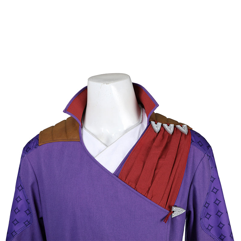 Baldur's Gate Gale·Dekarios Cosplay Costume Purple Halloween Outfit ACcosplay