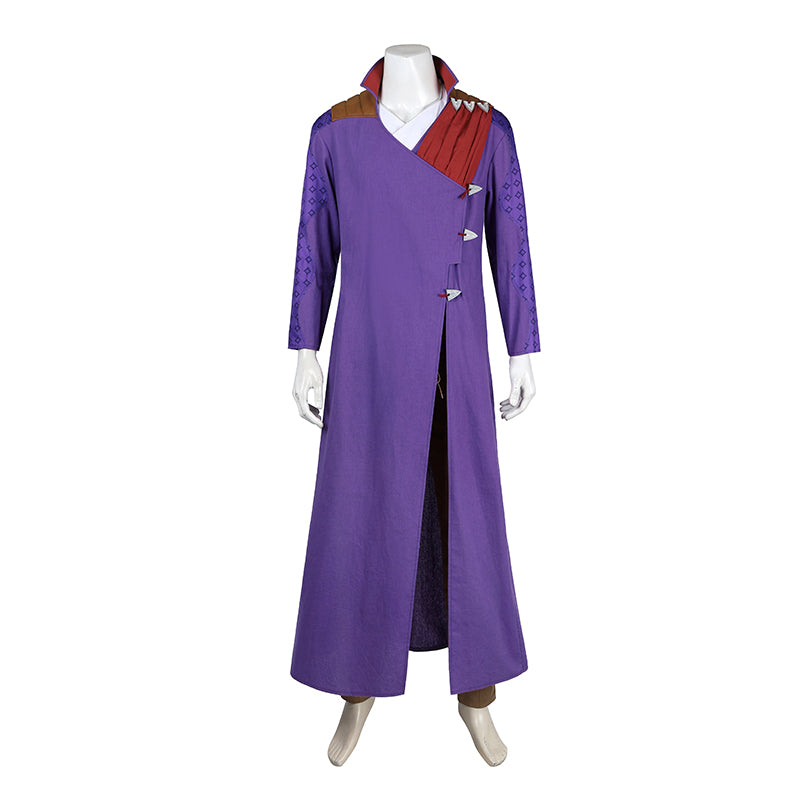 Baldur's Gate Gale·Dekarios Cosplay Costume Purple Halloween Outfit ACcosplay