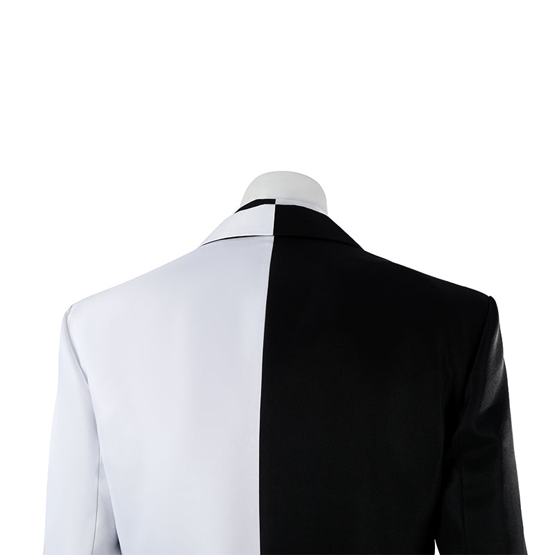 Absolute Two Face White and Black Cosplay Costume Men's Halloween Suit ACcosplay