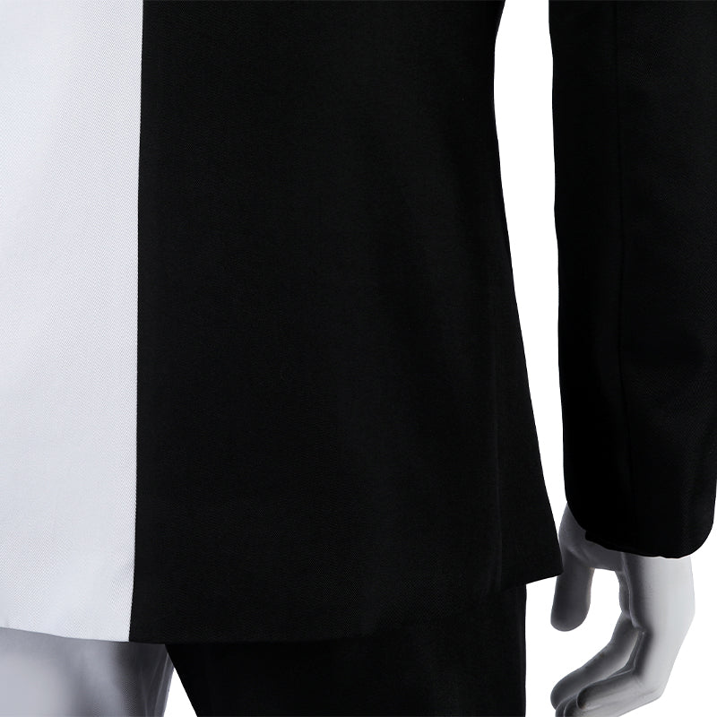 Absolute Two Face White and Black Cosplay Costume Men's Halloween Suit ACcosplay